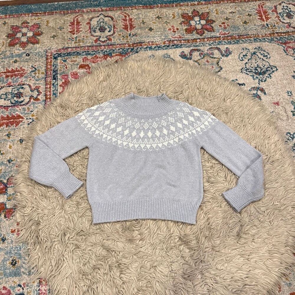 Melrose and market fair aisle sweater medium
